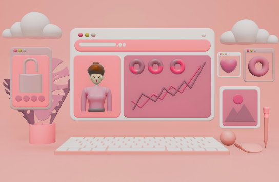Data analytics and insights illustration